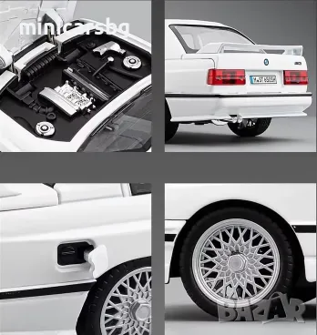 Метални колички: BMW M3 e30 (1988), снимка 5 - Колекции - 49783541