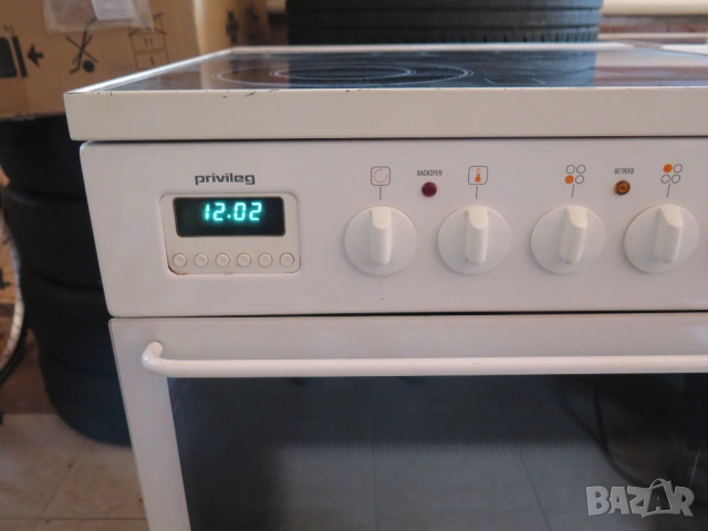 PRIVILEG-СВОБОДНОСТОЯЩА печка , 60см., снимка 4 - Печки, фурни - 54340154