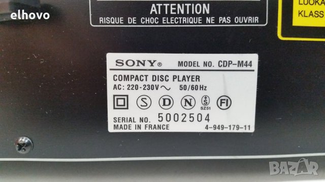 CD player SONY CDP-M44, снимка 5 - MP3 и MP4 плеъри - 29943204