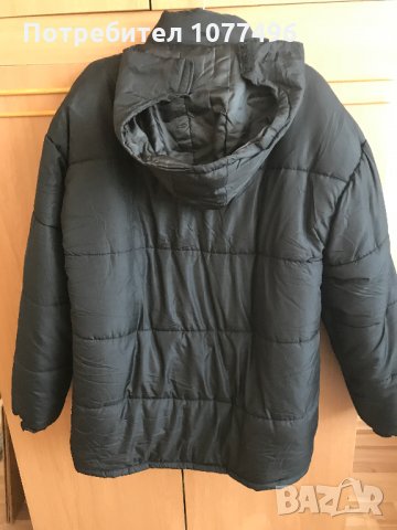 Мъжко Ватирано Яке с качулка Топло яке за зимата, снимка 3 - Якета - 31084719