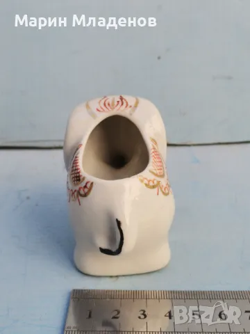 Порцеланова статуетка - слонче, снимка 2 - Антикварни и старинни предмети - 47850347