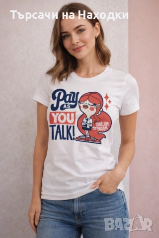 Тениска за жени/момичета размер S Small white PAY