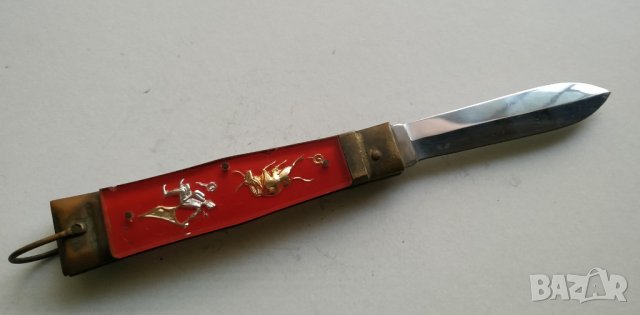 Старо джобно ножче, снимка 4 - Антикварни и старинни предмети - 30328912