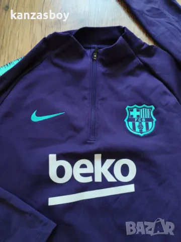 Nike FC Barcelona Dry Squad Dril Top Junior - юношеска футболна блуза 158-170см., снимка 2 - Детски анцузи и суичери - 48882590