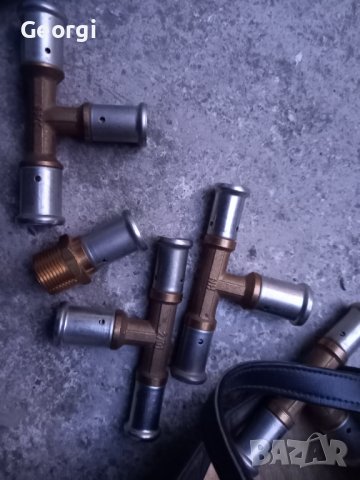 Месингови ПРЕС фитинги за бяла тръба, снимка 3 - ВИК - 39739087