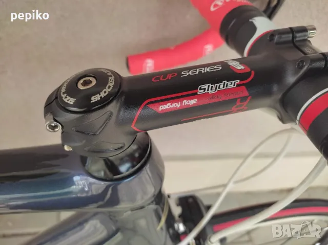 Продавам колела внос от Германия  шосеен карбонов велосипед GRANVILLE 28 цола  SHIMANO 105, снимка 10 - Велосипеди - 49655281