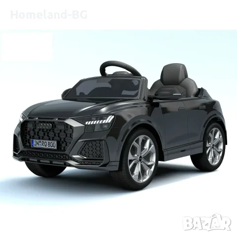 Акумулаторна кола Audi RS Q8 с WiFi меки гуми и кожена седалка и MP3 12V металик, снимка 9 - Детски велосипеди, триколки и коли - 56049594