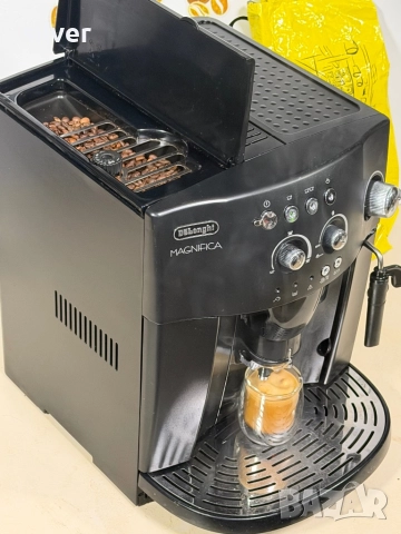 Кафемашина кафе автомат delonghi magnifica с гаранция, снимка 5 - Кафемашини - 52488648