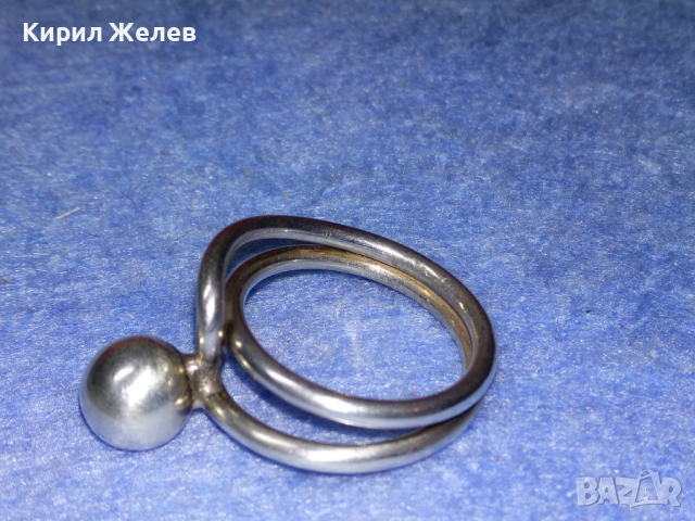 СТИЛЕН ВИНТИДЖ АРТ СРЕБЪРЕН ПРЪСТЕН СРЕБРО 925 РЪЧНА БИЖУТЕРСКА ИЗРАБОТКА 43766, снимка 16 - Пръстени - 44690808