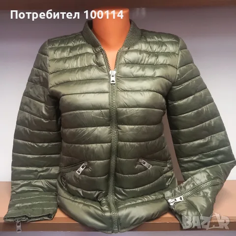 Зелено дамско яке  S/M