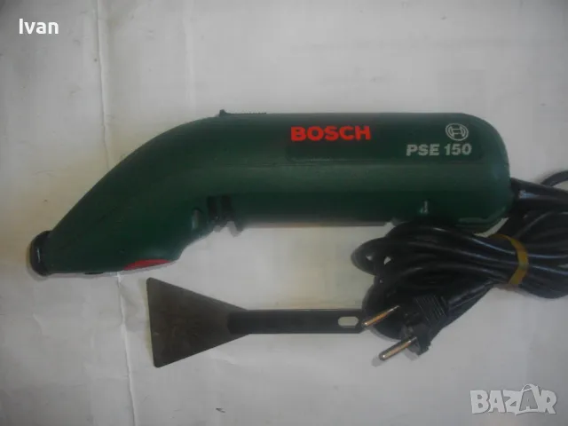 BOSCH PSE150 Made in SWITZERLAND ЕЛЕКТРИЧЕСКО ДЛЕТО МАШИНА ШАБЪР ОРИГИНАЛНА ШВЕЙЦАРСКА БОШ 150 ВАТА, снимка 2 - Други инструменти - 49498470