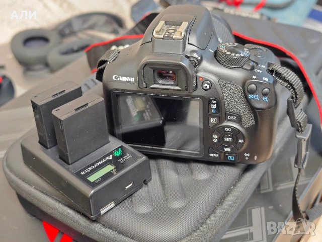 Canon eos1300D , снимка 3 - Фотоапарати - 53928036