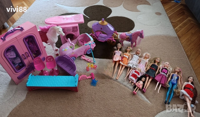 Барби лот с аксесоари 