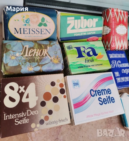 Ретро колекция сапуни, снимка 2 - Колекции - 53219144