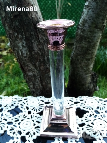 Винтидж свещник, снимка 2 - Декорация за дома - 52930897