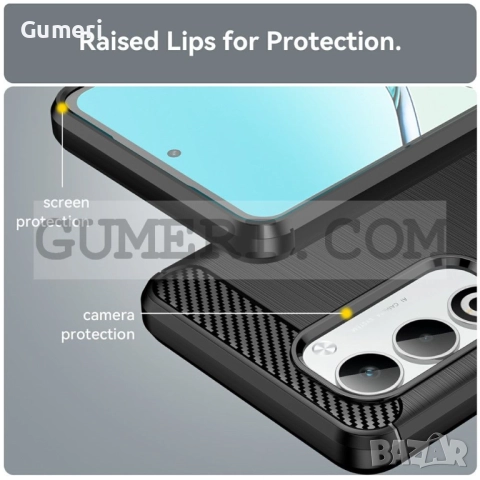  Oppo A5 5G / A5 4G Гръб "Карбон Шарк", снимка 8 - Калъфи, кейсове - 52175463