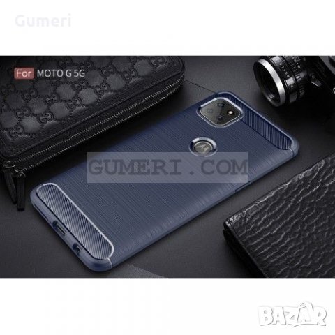 Motorola Moto G 5G Карбонов удароустойчив гръб , снимка 6 - Калъфи, кейсове - 31498114