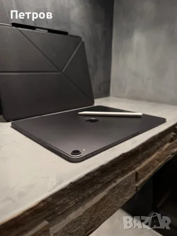 КАТО ЧИСТО НОВ Ipad Pro 12.9” + Apple Pencil + Case, снимка 2 - Таблети - 56079692