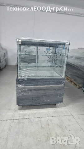 Сладкарска хладилна витрина 100 см, снимка 5 - Витрини - 52853990