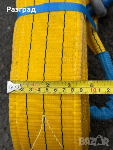 Колан за теглене 3 тона / 6 метра с шегели, снимка 8 - Части - 53051789