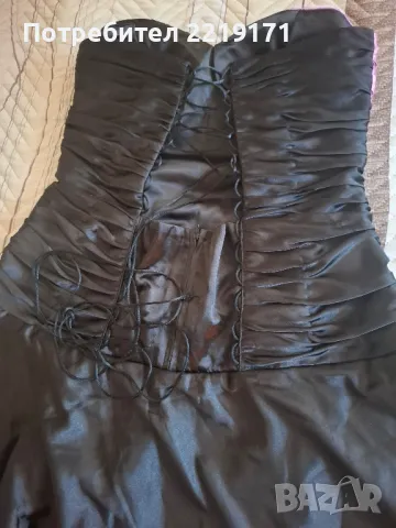 Сатенена официална рокля. , снимка 8 - Рокли - 43355721