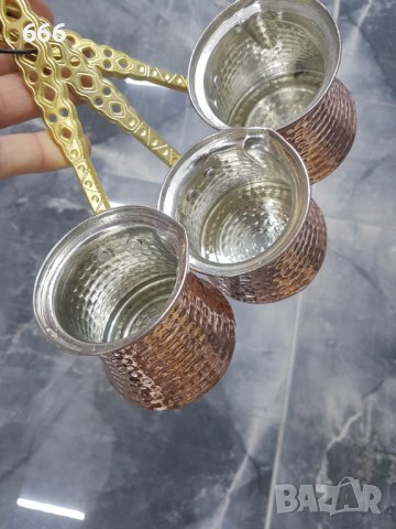 Медни джезвета, снимка 3 - Аксесоари за кухня - 42466938