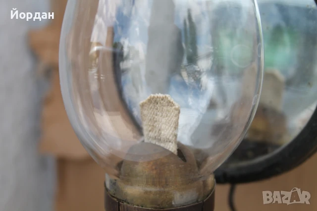 Оригинална газена лампа, снимка 8 - Антикварни и старинни предмети - 50897073