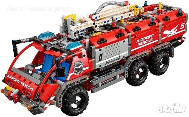 Употребявано LEGO® Technic Пожарен камион 42068, снимка 4 - Конструктори - 42675670
