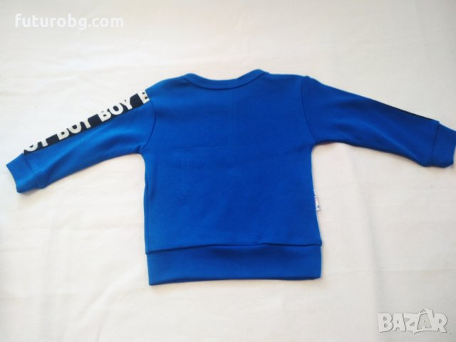 Комплект за момче 2 части в синьо и тъмносиньо, снимка 3 - Комплекти за бебе - 31972004