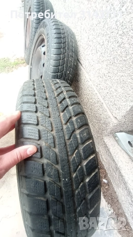 Зимни гуми с джанти за Рено Сценик 15 цола, снимка 7 - Гуми и джанти - 52306057