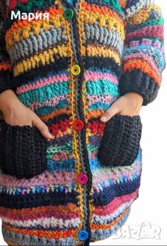 Дизайнерска жилетка, снимка 2 - Жилетки - 48370140