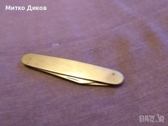 Ножче Герлах без луфт две части 85х55мм острие на голямото ножче, снимка 8 - Ножове - 49441686