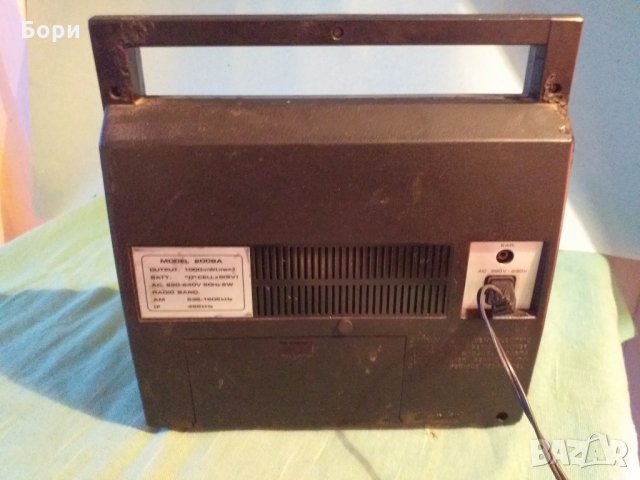 SOBYNICA 8 пистов Радиокасетофон , снимка 11 - Радиокасетофони, транзистори - 31453367