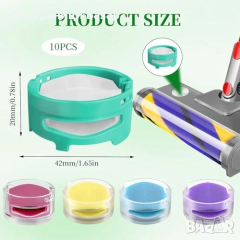Нови Анти мирис пълнители за Shark прахосмукачка 10 броя комплект, снимка 3 - Прахосмукачки - 53970425