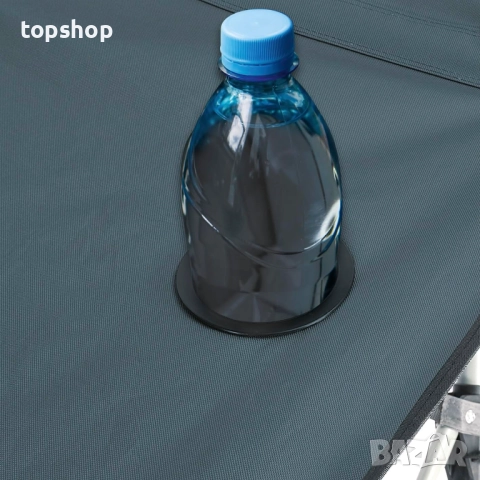 Нов Хамак Hoberg със сгъваема рамка и сенник, с чанта за носене, поставка за напитки и закрепващи ре, снимка 6 - Други стоки за дома - 52853874