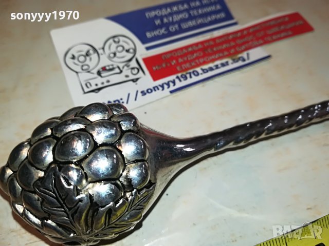 ПОСРЕБРЕНА АНТИКА ОТ ФРАНЦИЯ-ТЕЖКА МАСИВНА 2703231648, снимка 6 - Антикварни и старинни предмети - 40155391