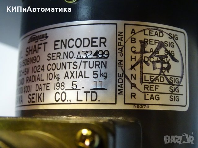 оптичен енкодер TAMAGAWA TS1508N90 optical shaft encoder, снимка 9 - Резервни части за машини - 40204416