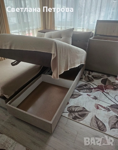 мека мебел, ъглов диван, холов диван, спалня, единично легло, снимка 3 - Дивани и мека мебел - 53970638