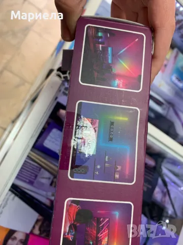 LED стенна лампа / RGB LED Лампа за Декорация / Геймърска Лампа с Дистанционно, снимка 9 - Декорация за дома - 47300253