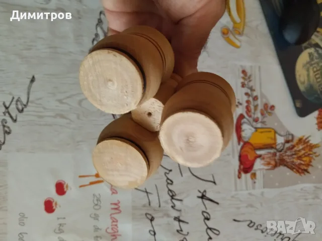 Дървена солничка, снимка 4 - Аксесоари за кухня - 55980390