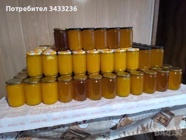 Пчелен мед полифлорен натурален , снимка 3 - Пчелни продукти - 56455406