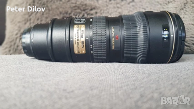 Обектив Nikon 70-200mm f/2.8G VR I – Перфектно състояние!, снимка 2 - Обективи и филтри - 54149014