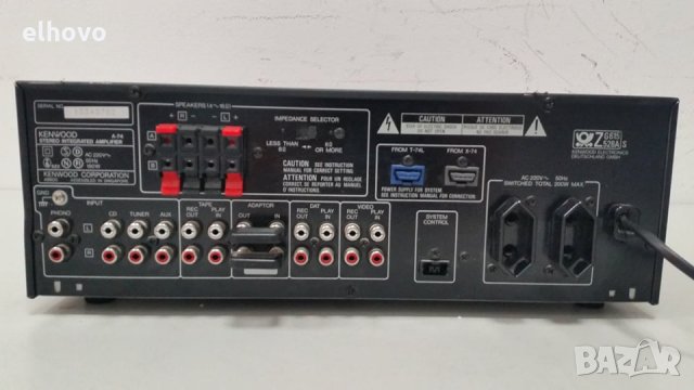 Стерео усилвател KENWOOD А-74, снимка 3 - Ресийвъри, усилватели, смесителни пултове - 29788091