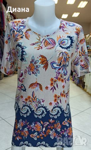 Дамски блузи - памук,вискоза, снимка 15 - Блузи с дълъг ръкав и пуловери - 42667569