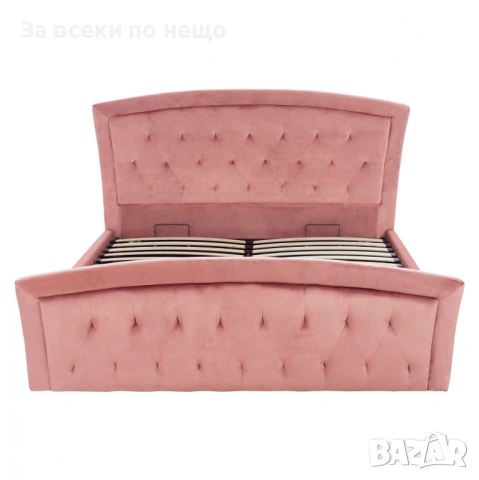 Спалня Оделия 160х200 см - розова Код P1847, снимка 4 - Спални и легла - 53015038