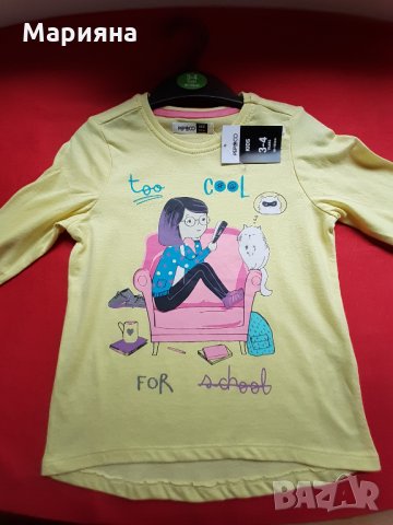 нова блуза за момиче 3-4 год., снимка 1