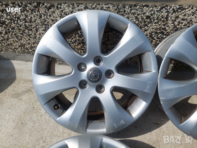 17" оригинални алуминиеви джанти за Опел Астра Opel Astra J 5x115, снимка 2 - Гуми и джанти - 54269975