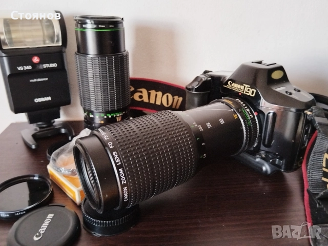 Камери Canon T50, T80, T90 Japan, снимка 13 - Фотоапарати - 46469978