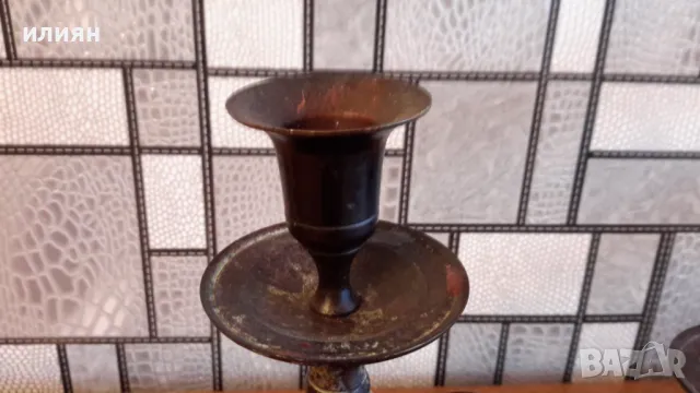 Метален свещник , снимка 11 - Декорация за дома - 48498452