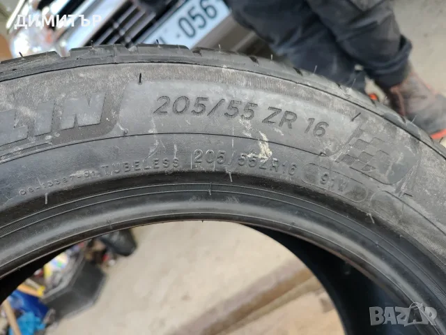 2бр.летни гуми MICHELIN 205 55 16 DOT21 цена за брой, снимка 4 - Гуми и джанти - 55782812